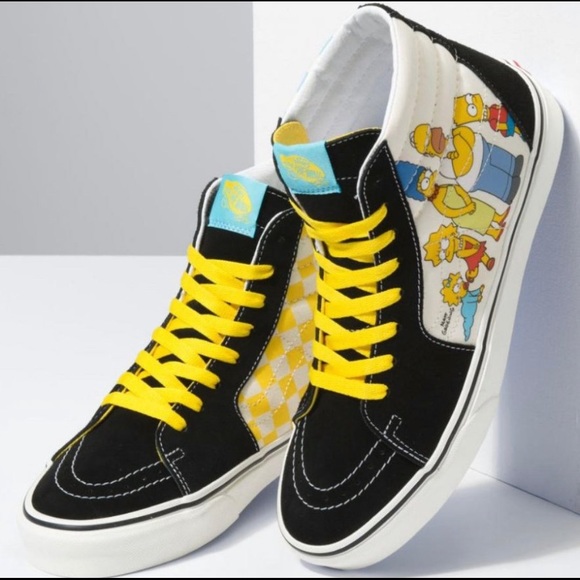 Vans Simpsons Sk8 Lace Up Sneakers - Picture 3 of 12